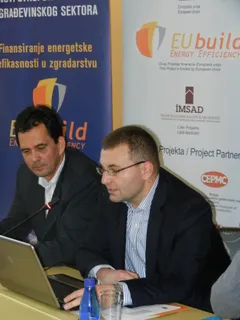 Encon Services team members on a project